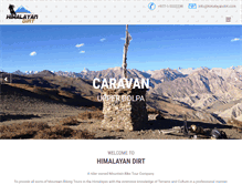 Tablet Screenshot of himalayandirt.com